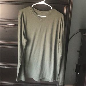 5 year basic long sleeve V neck